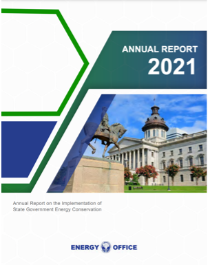 Annual Report 2021: implementation of State Government Energy Conservation Report Cover